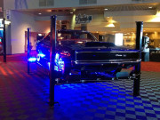 Dodge Charger RT 1968 SEMA 2014 Lift Blue Global High Performance