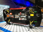 2014 SEMA Chevrolet booth Camaro Z/28 side Underside Underbody display Components Global High Performance