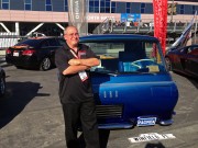 Donny Parker Jr. with the mystery machine SEMA 2012